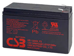 VRLA 12V 9Ah - CSB HR 1234W